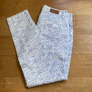 H&M L.O.G.G floral slacks